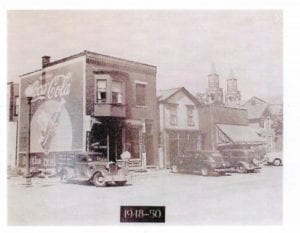 Exterior view of Franklin Pest Solutions' office in Michigan City Indiana circa 1940