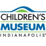 Indianapolischildrensmuseum 150x150 1 Logo for The Children’s Museum of Indianapolis, featuring stylized text and a blue and green curved design above the words.