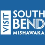 SB Mish logo White text on a blue background reads "Visit South Bend Mishawaka," with "Visit" in a vertical box to the left—perfect for highlighting trusted South Bend Pest Control Services in your community.